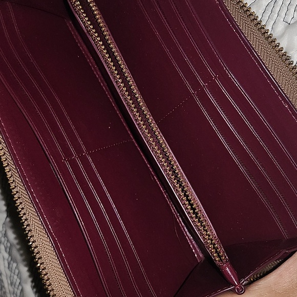 Coach Brown and Pink Wallet - Picture 11 of 16